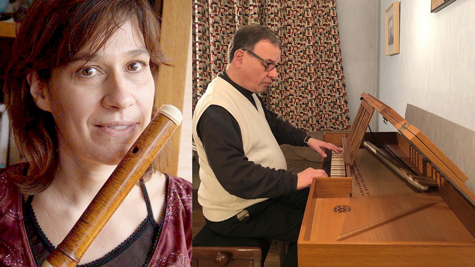 Intégrale des Sonates de J.S. Bach pour flûte traversière baroque et clavicorde