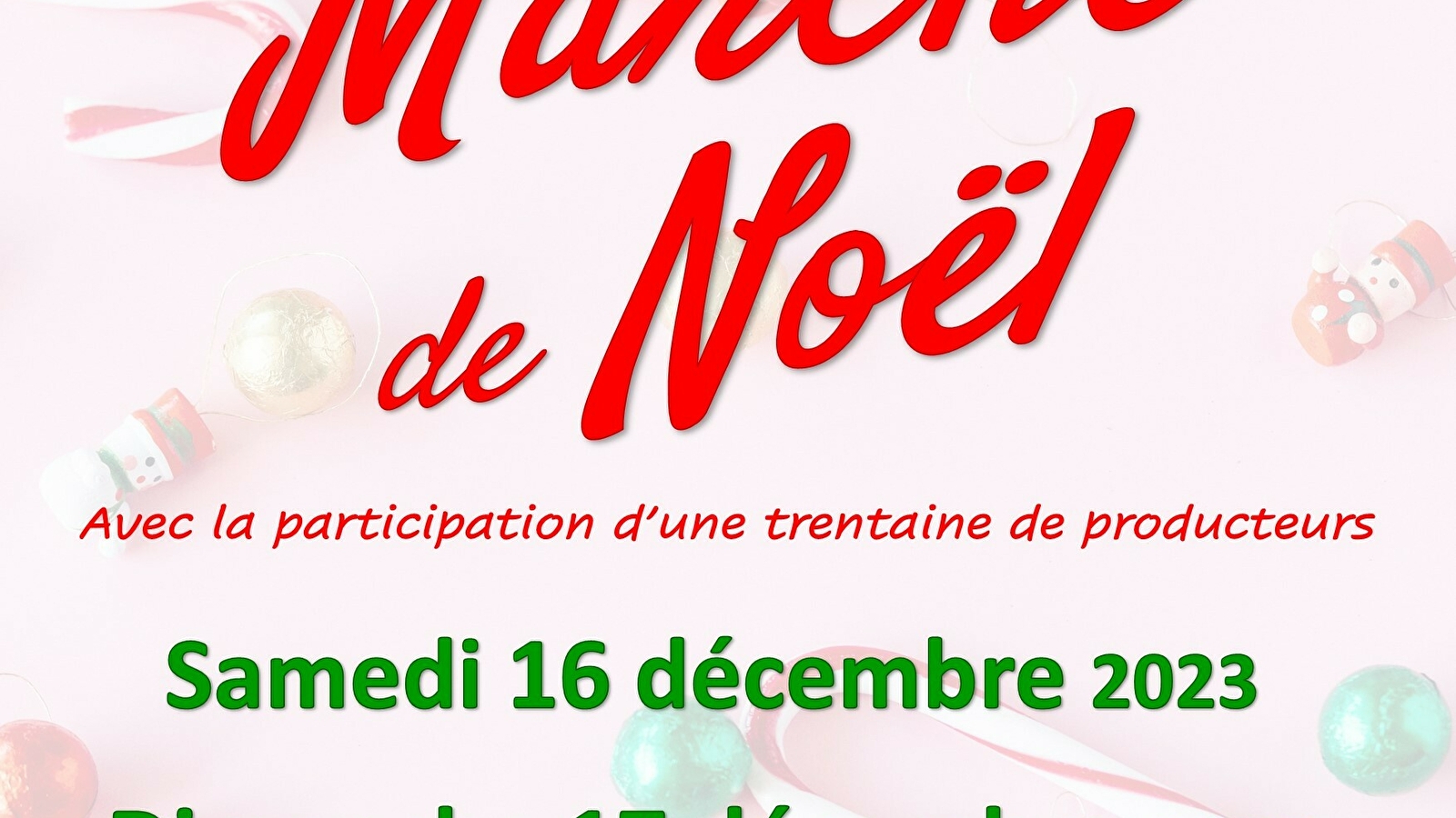 Marché de Noël
