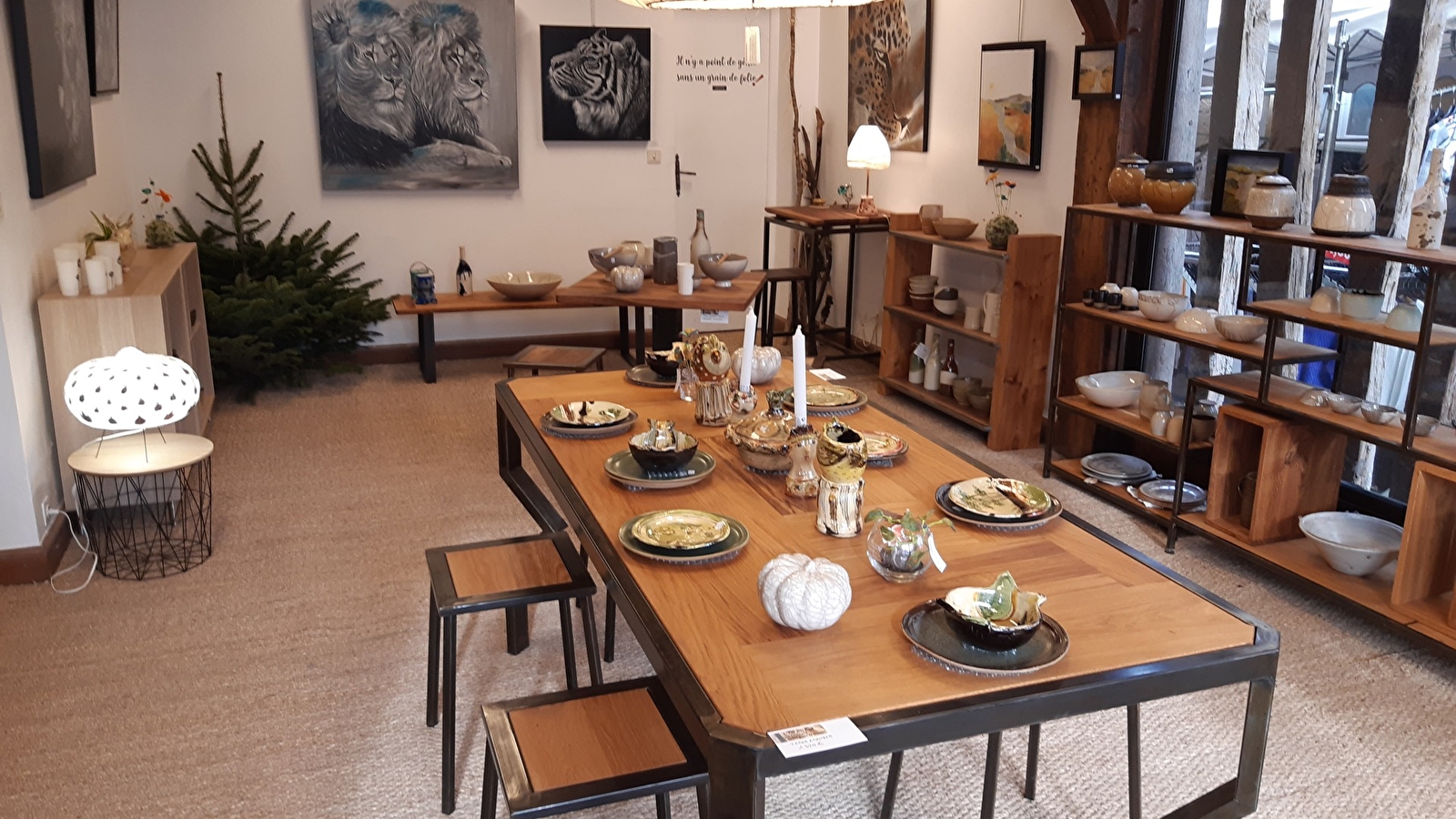 La Boutique 'Art d'Ici' de Noël