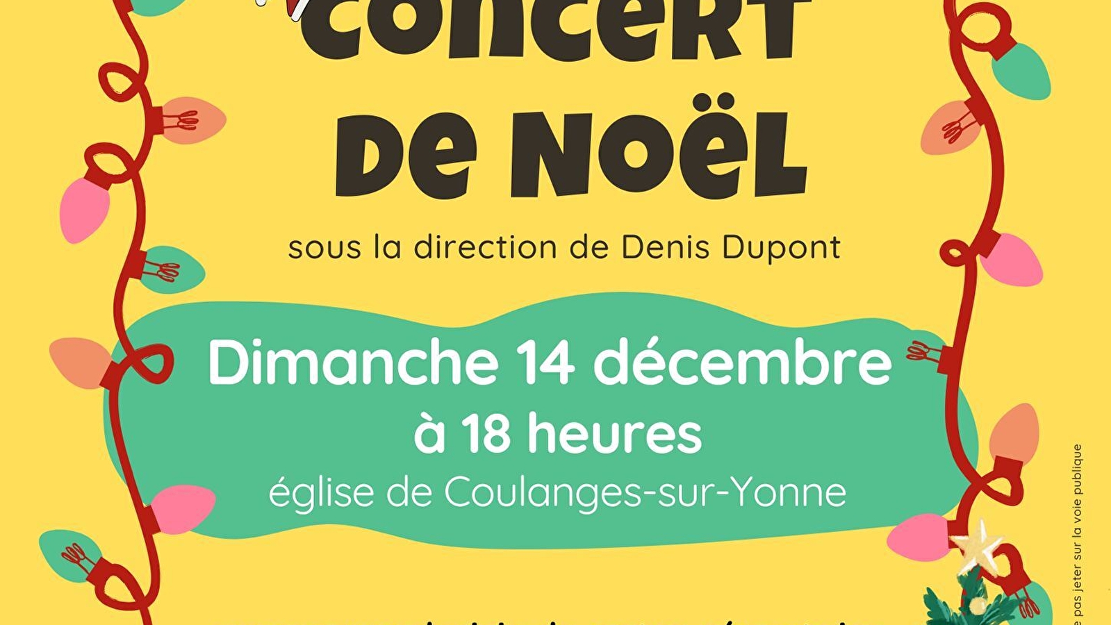 Concert de Noël - Philharmonie de Clamecy
