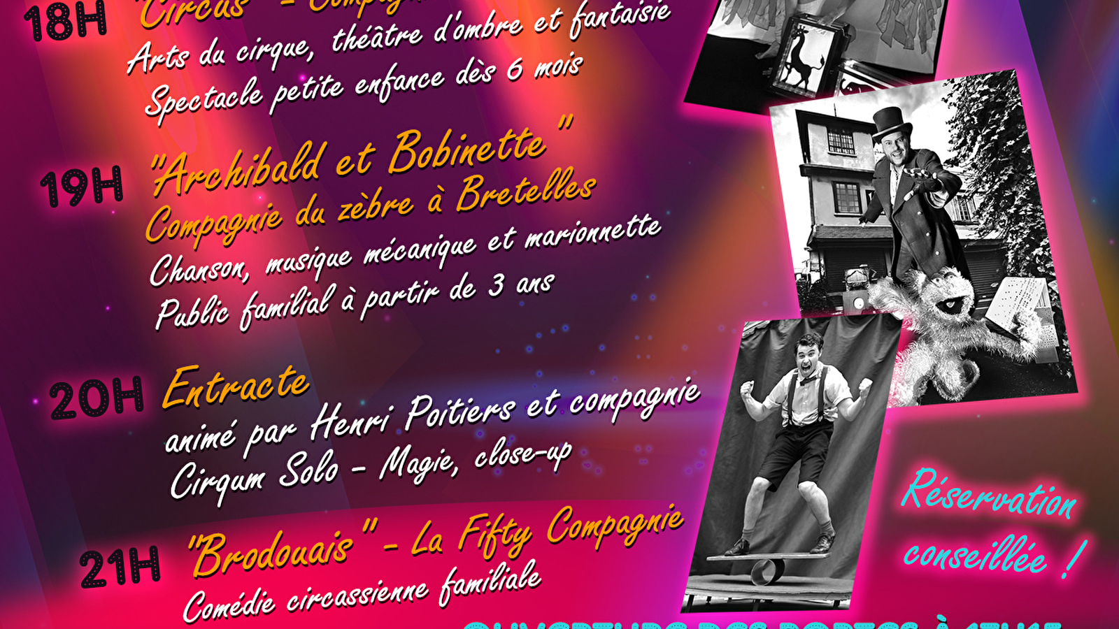 Spectacles en famille