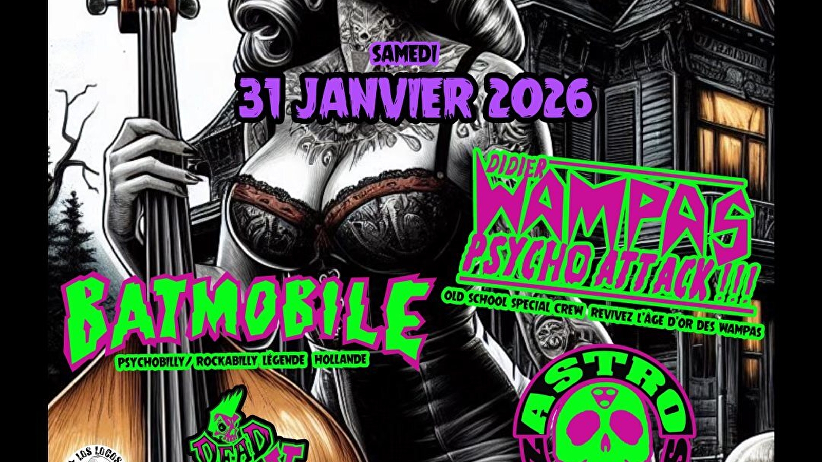 PSYCHO ATTACK OVER PUISAYE ! LES WAMPAS