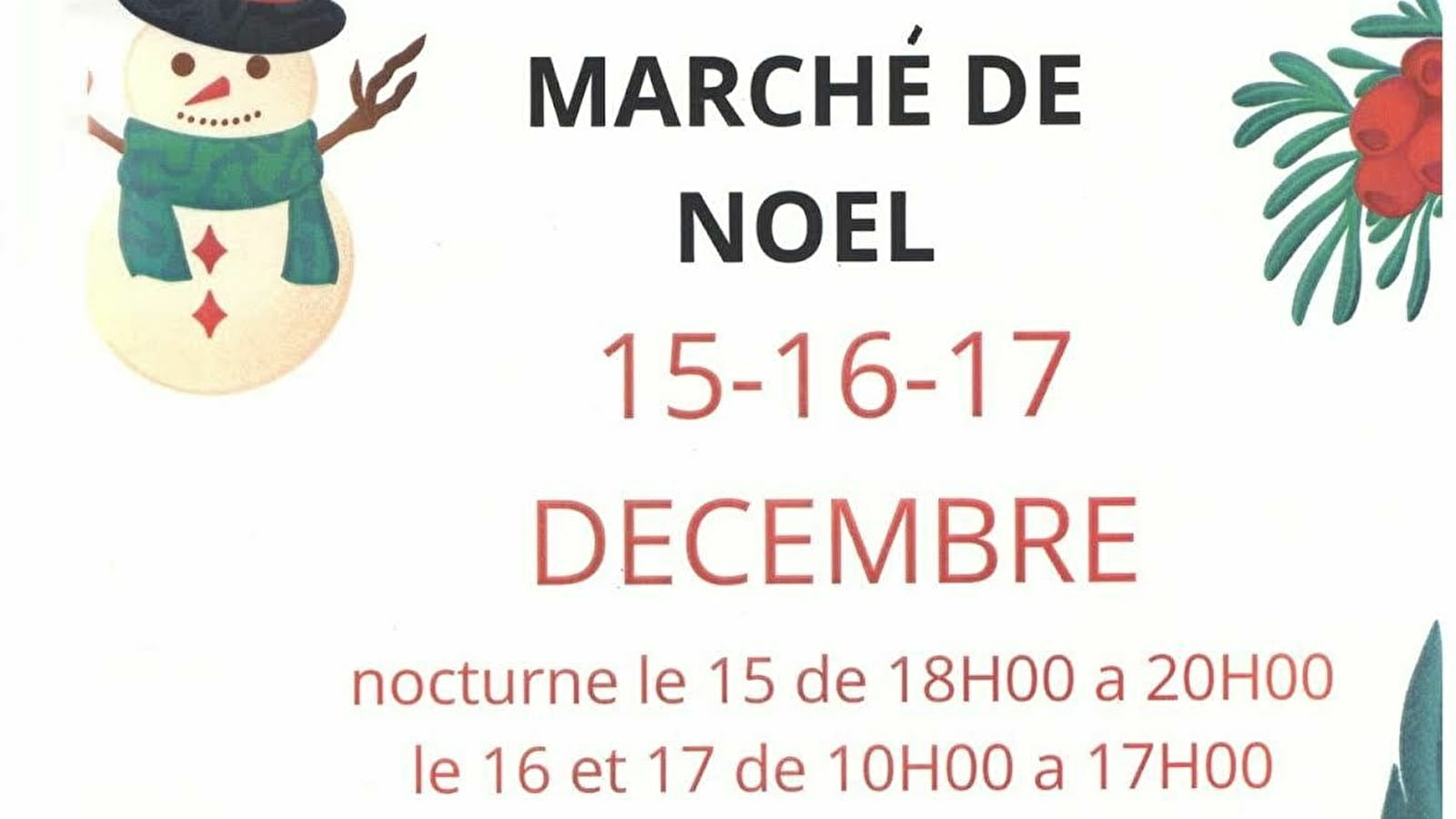 Marché de Noël