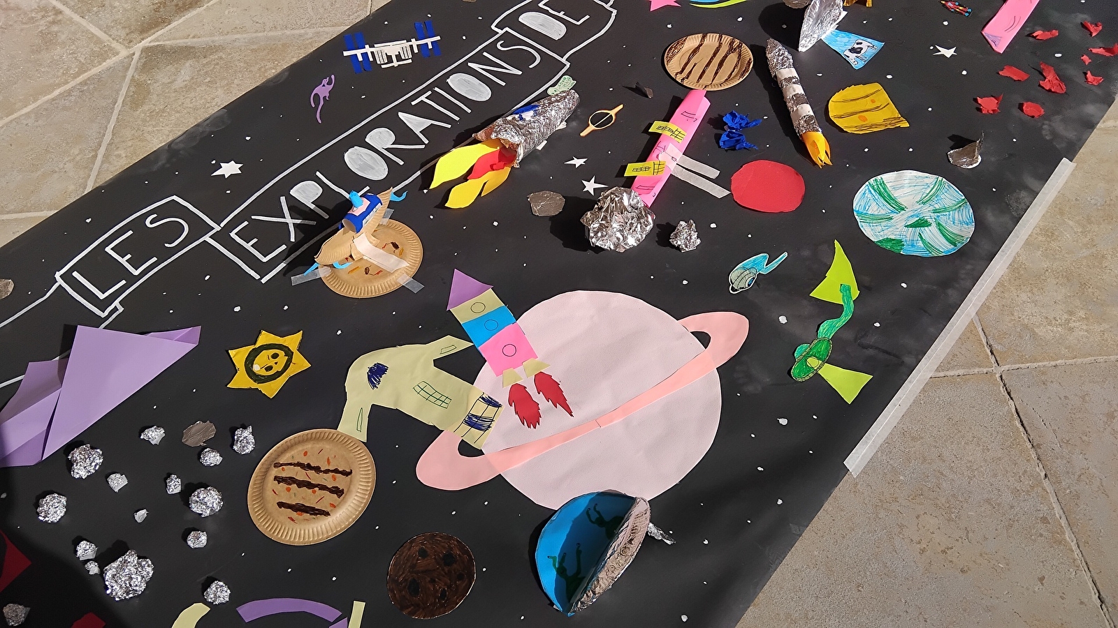 Les petits artistes de l'espace