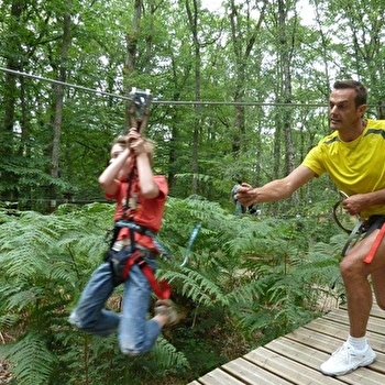 Parc Aventure du Bois de la Folie - TREIGNY-PERREUSE-SAINTE-COLOMBE