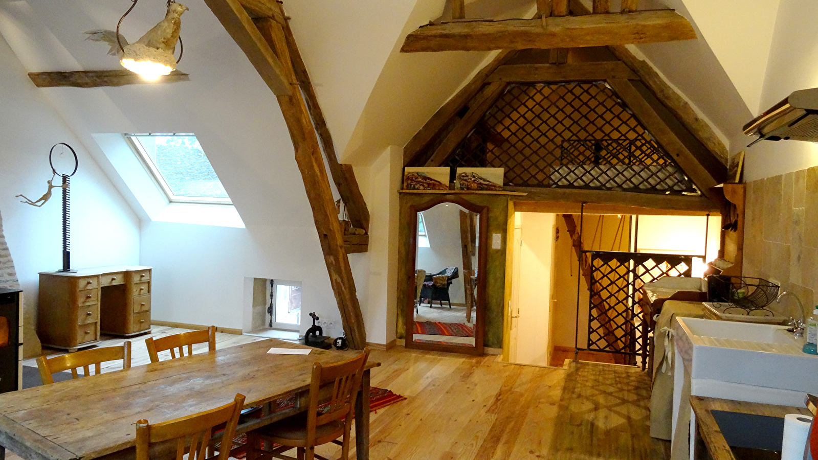 Escalier des rêves - Gite Blanc