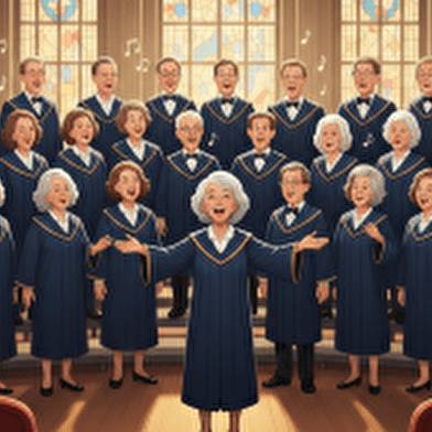 Concert de la chorale 'Les fous chantants de Bléneau'