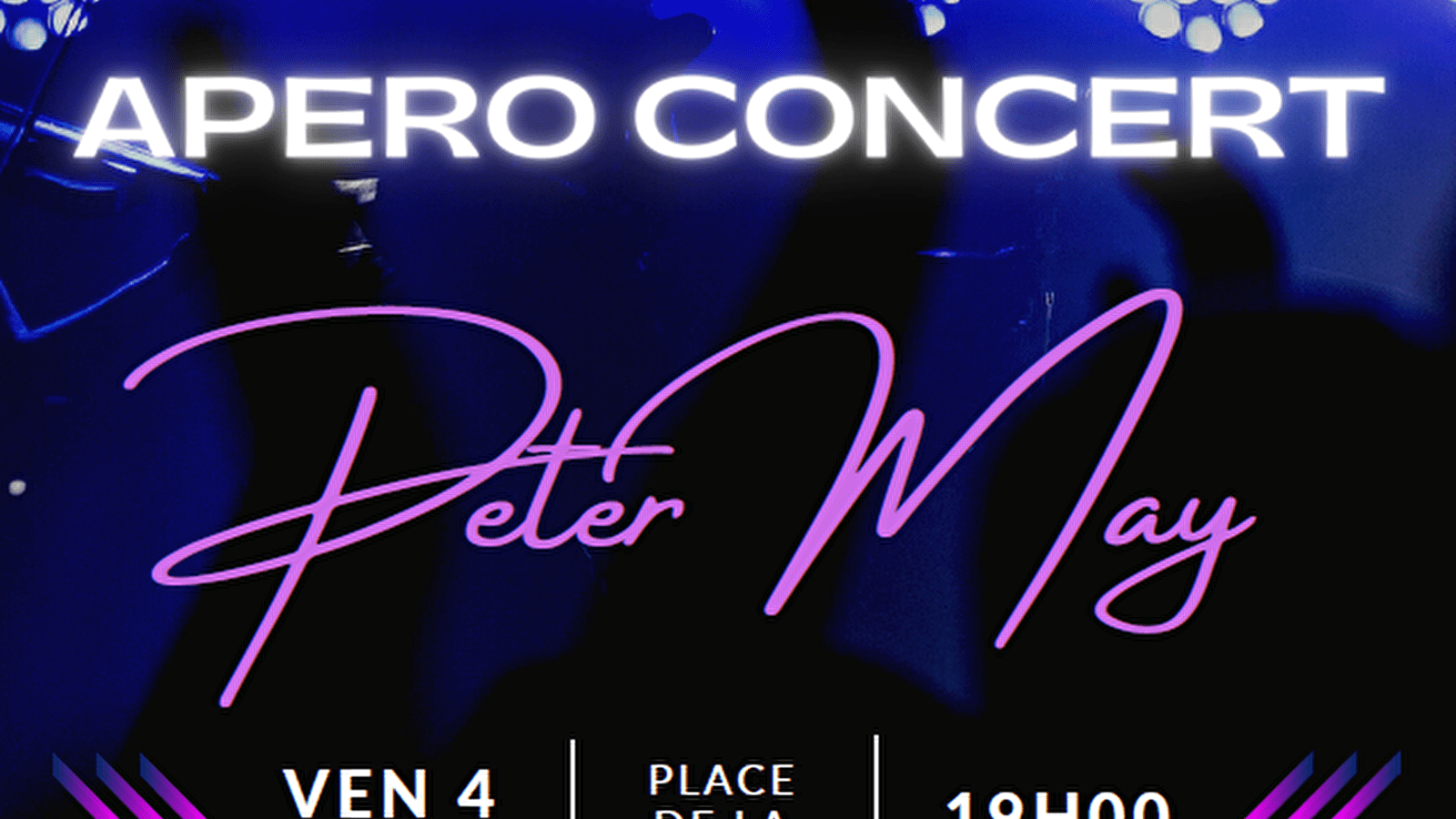 APERO CONCERT avec PETER MAY