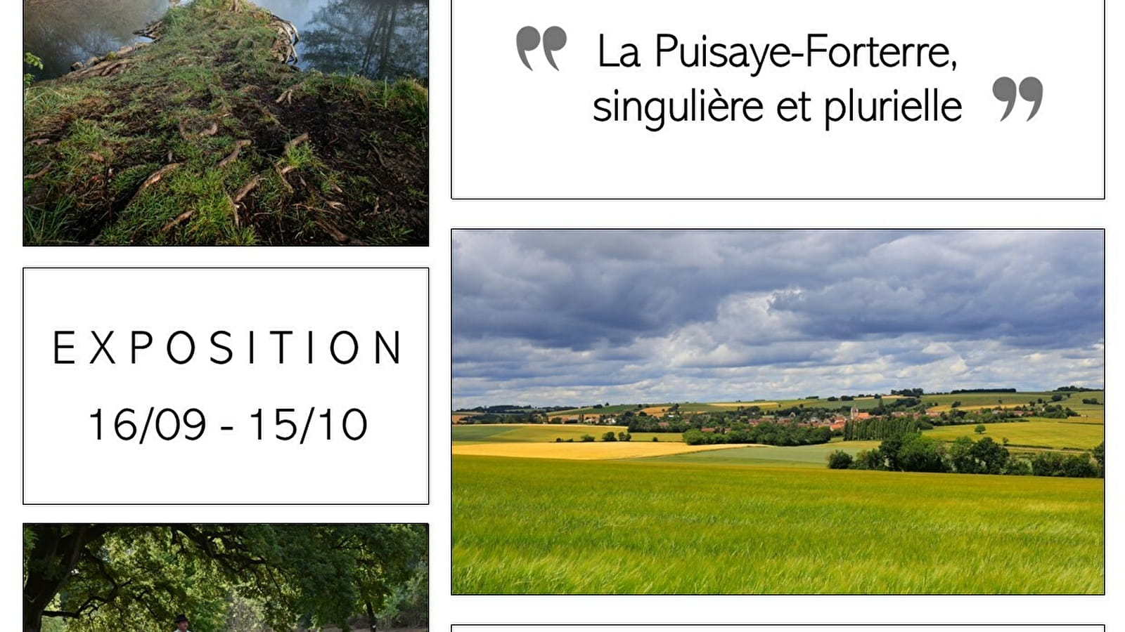 Exposition photographique 'La Puisaye, singulière et plurielle'