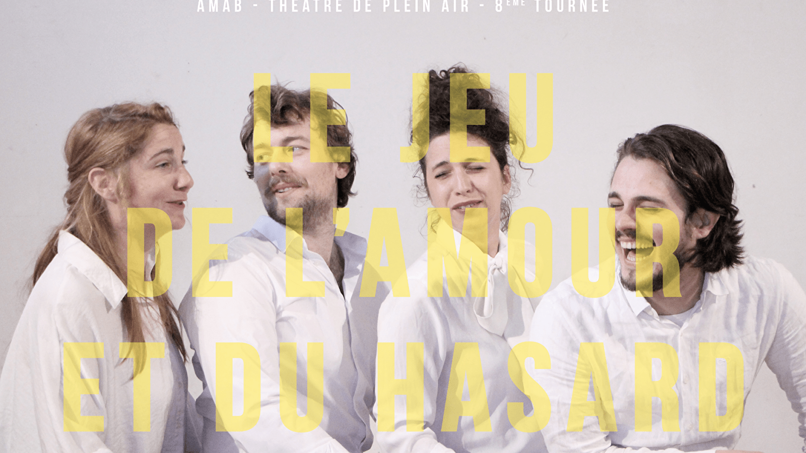 Théâtre de plein air - Le Jeu de l'Amour et du Hasard - Château de Tanlay (89)