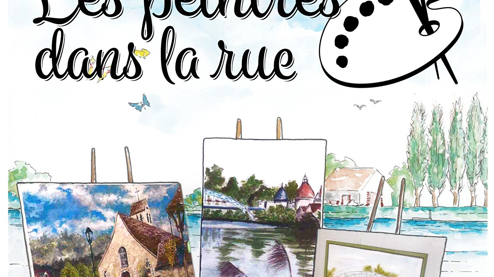 Peintres dans la rue