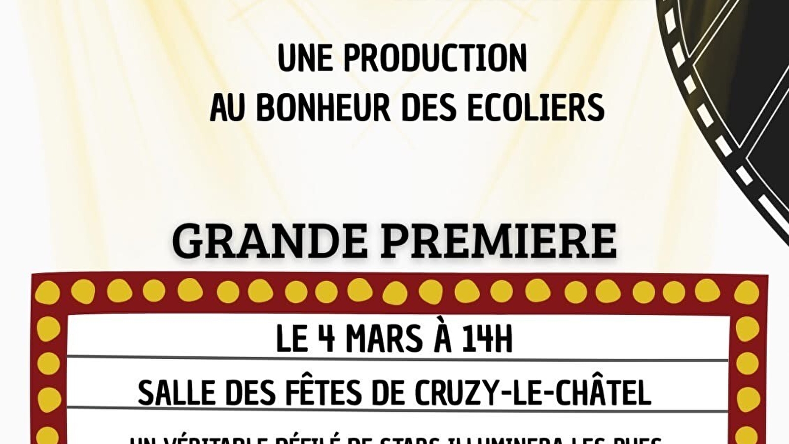 Le carnaval fait son cinéma !