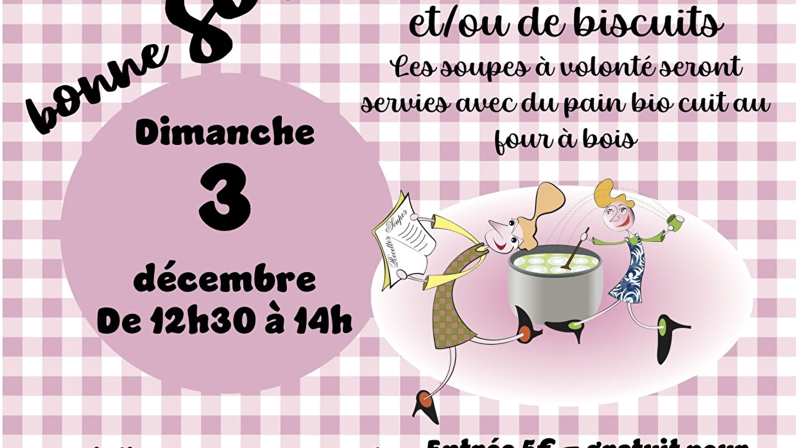 Concours de soupes et de biscuits