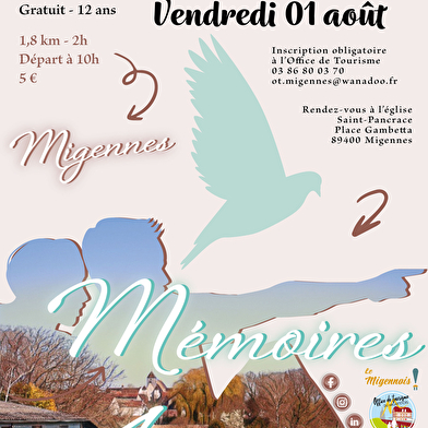 Visite commentée - Mémoires Anciennes