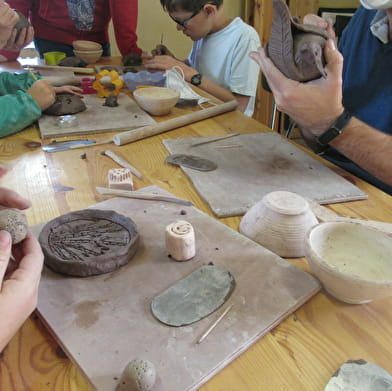 Un atelier pour préparer les fêtes de Noël.