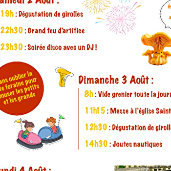 FÊTE DE LA GIROLLE - CRAIN