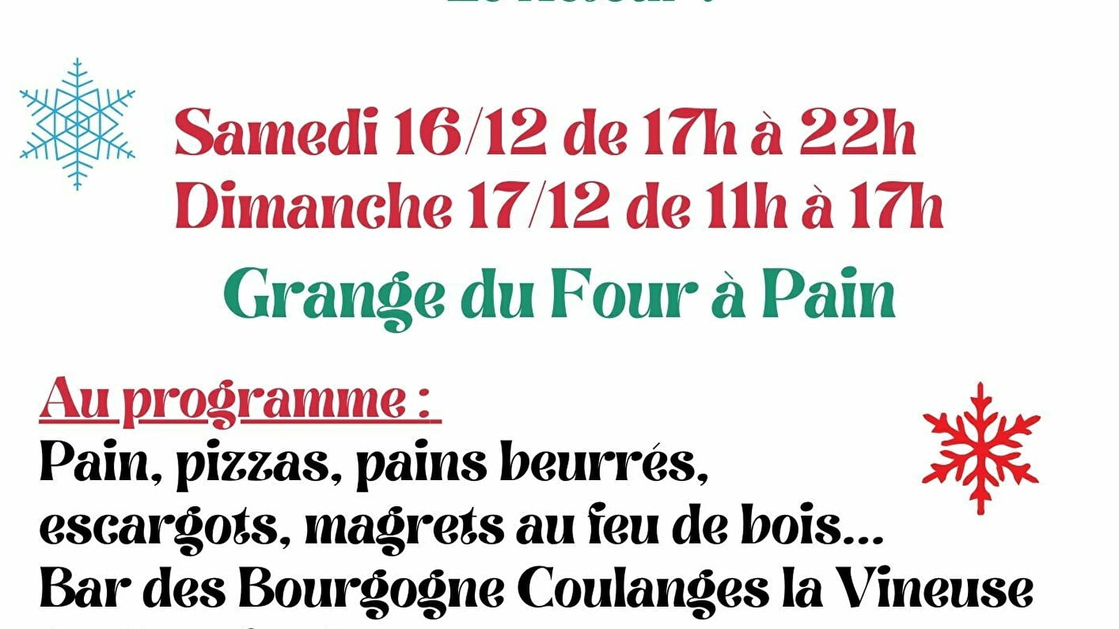 Foire gourmande de Noël