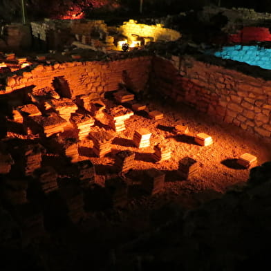 Visites nocturnes de la villa gallo-romaine