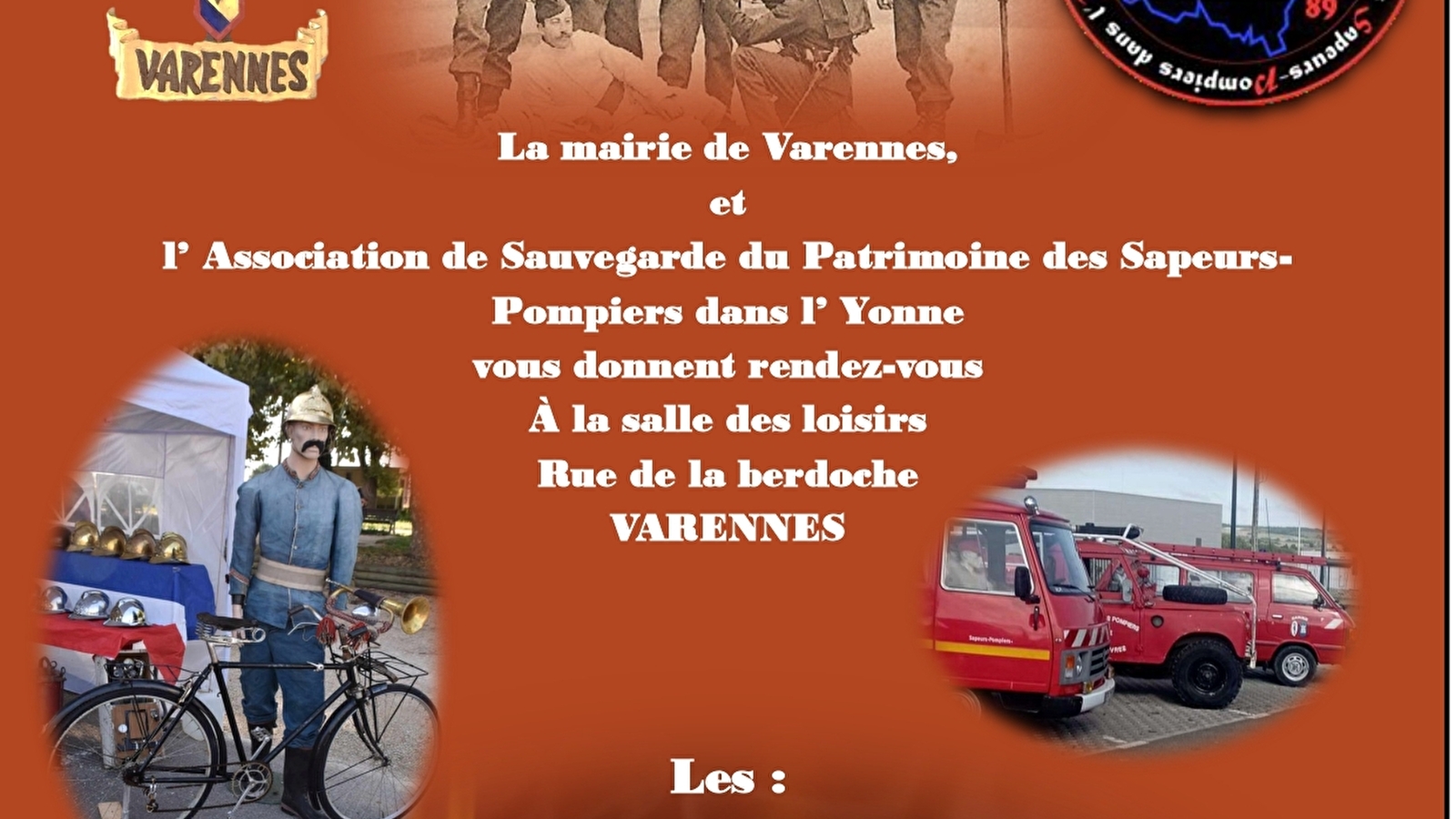 Les pompiers d'hier à aujourd'hui