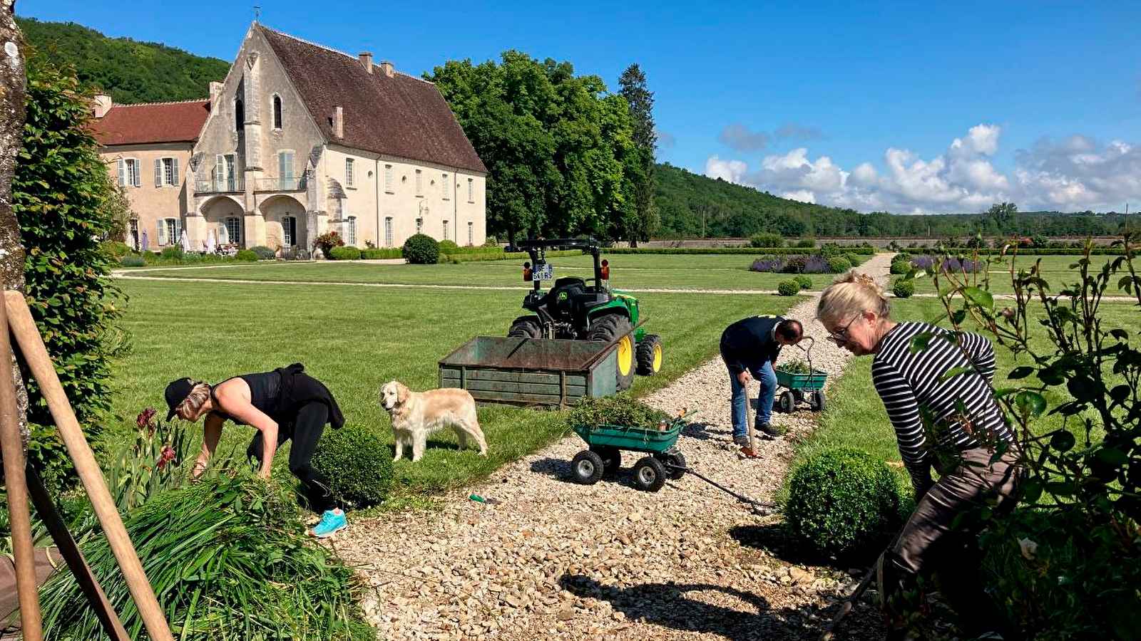 Week-end chantiers à l’Abbaye de Reigny