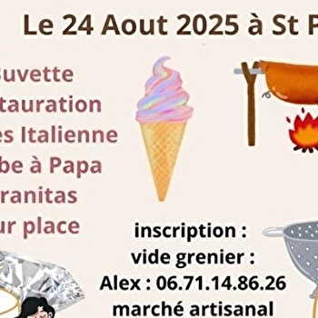 Vide-greniers et marché artisanal - SAINT-PRIVE