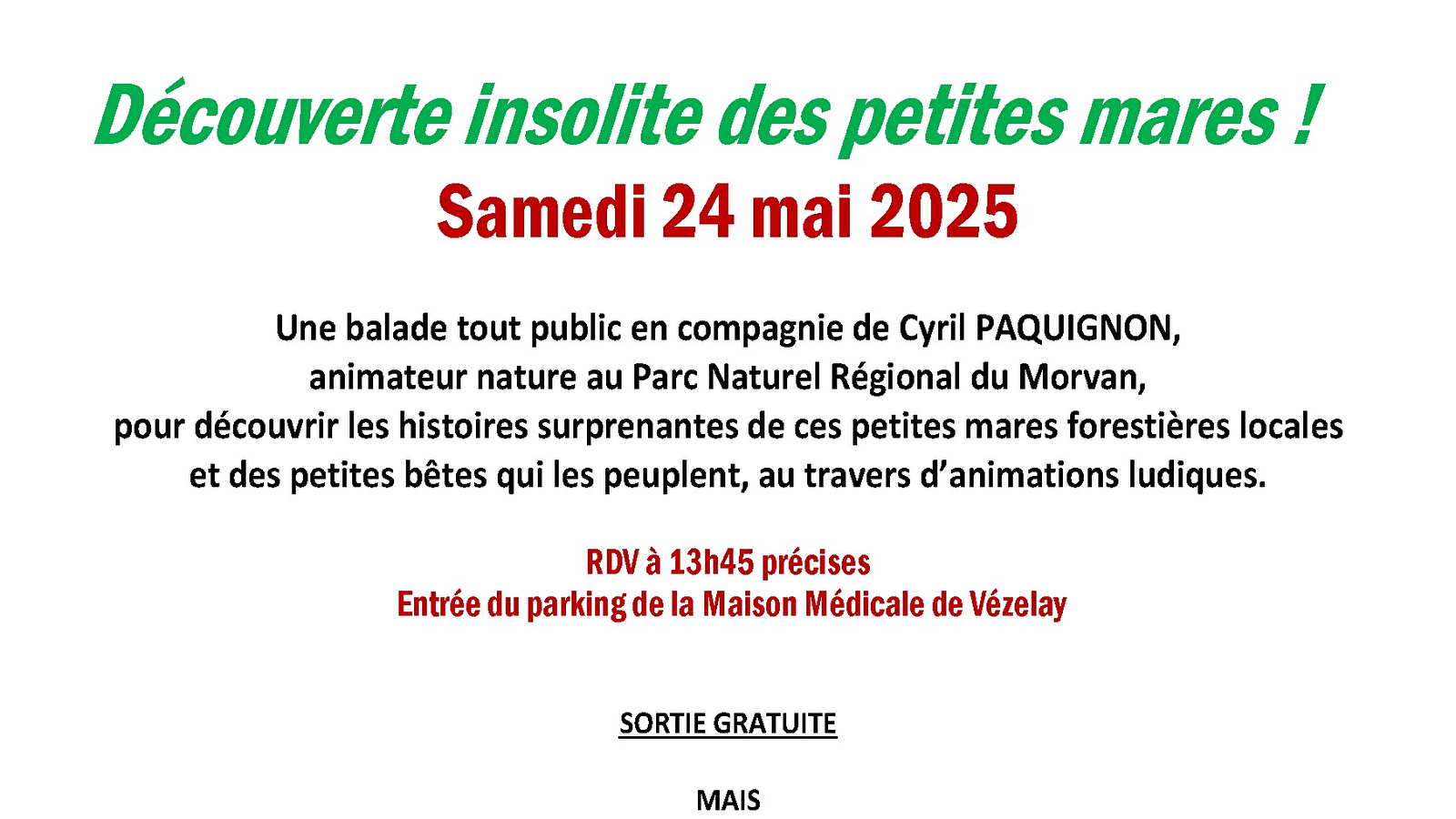 Fête de la nature