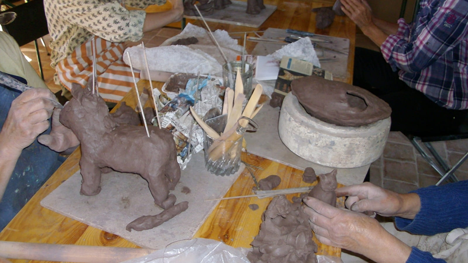 Ateliers modelage ENFANTS et FAMIlLES