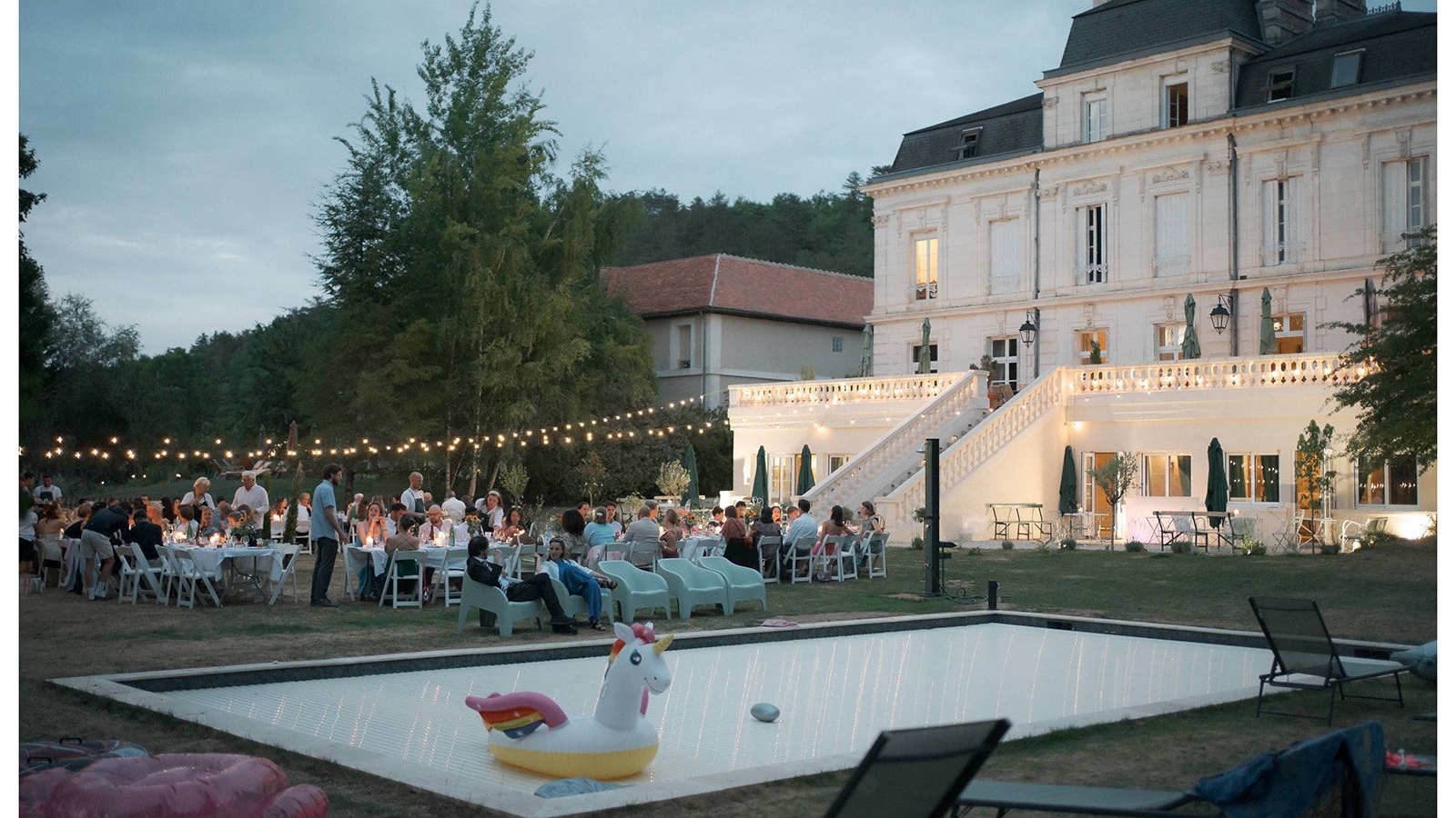 Domaine du Château de Sermizelles - salle de réception